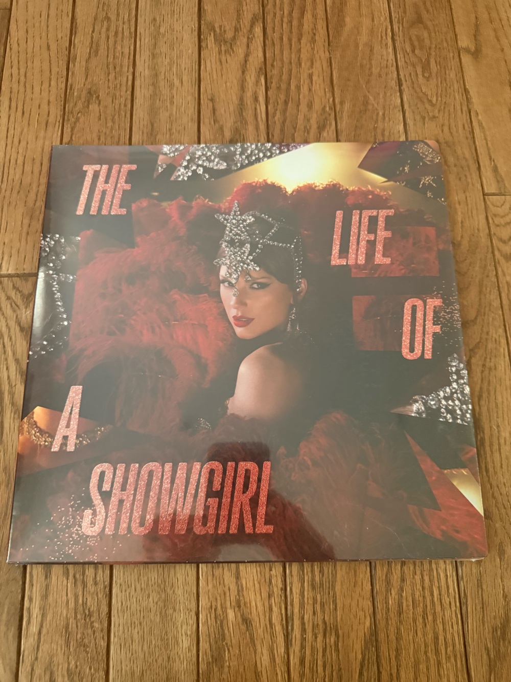 Taylor Swift The Life of a Showgirl Vinyl Unopened - Red